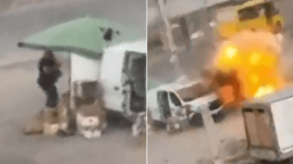 Ukraine drone attack