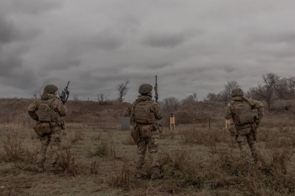 Ukraine soldiers