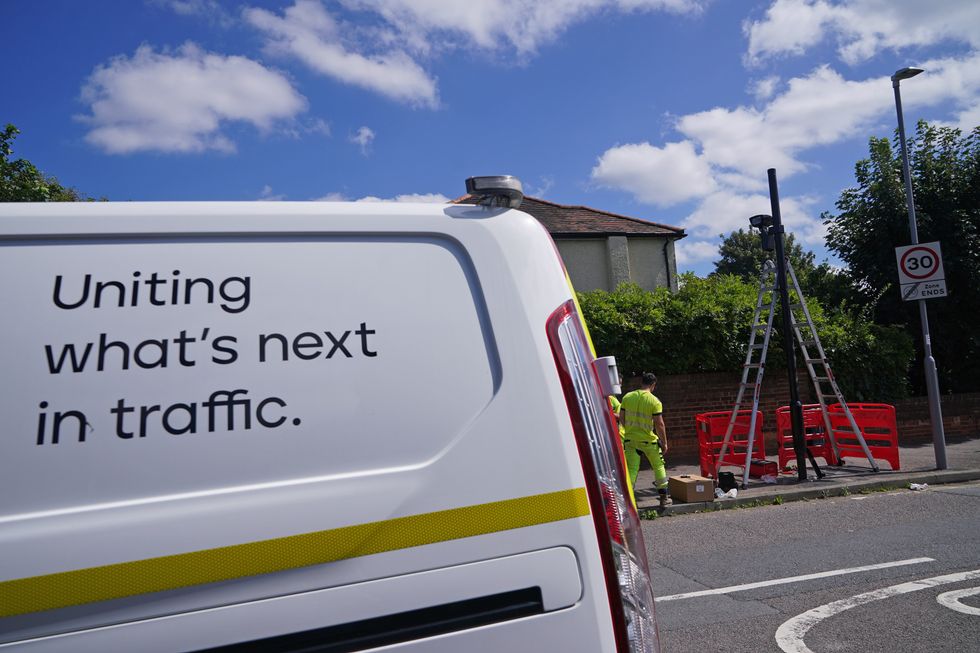 Ulez camera installation