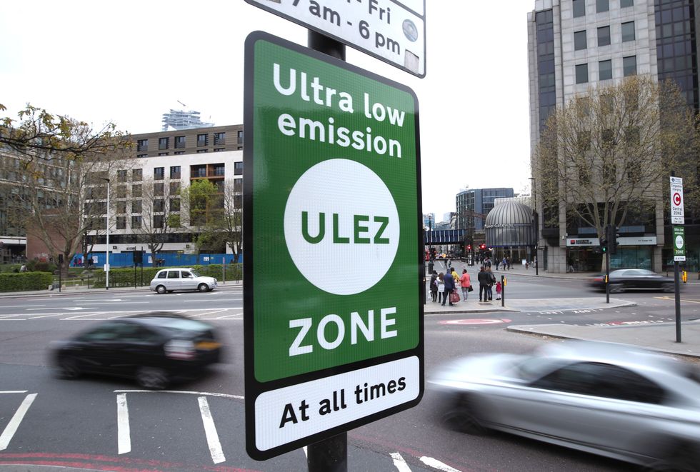Ulez zone in operation