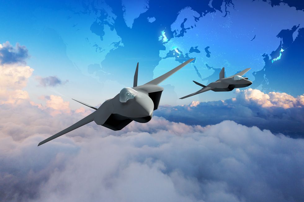 Undated handout artist's impression issued by Downing Street of what the final design could look like for the next-generation of fighter jets developed under the Global Combat Air Programme (GCAP) to take to the skies by 2035 and serve as a successor to the RAF Typhoon. Britain will work to develop next-generation fighter jets with Italy and Japan, Rishi Sunak has announced. Issue date: Friday December 9, 2022.