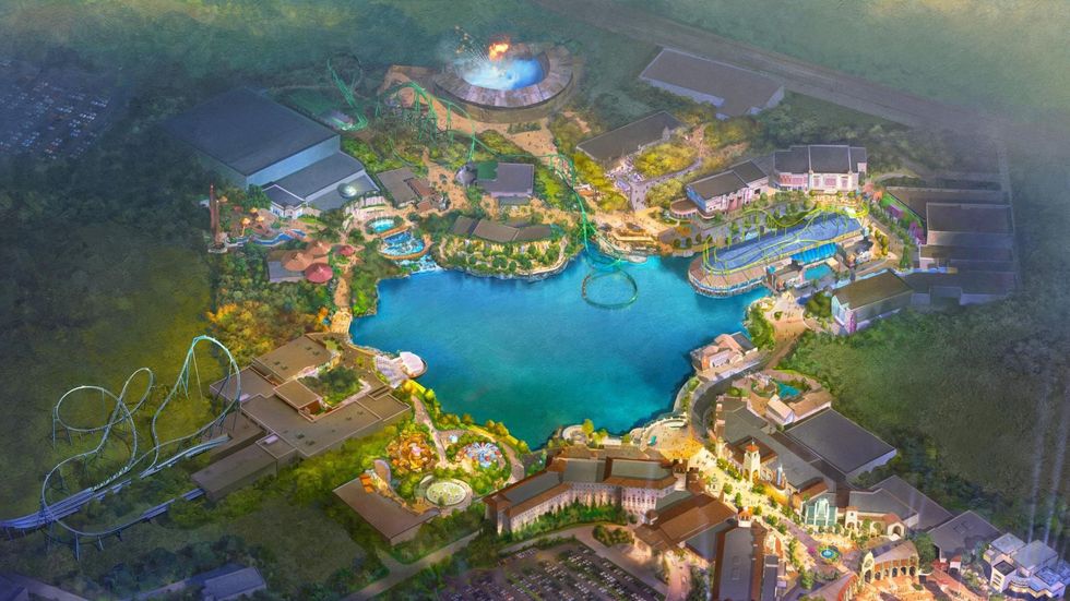 Universal Studios UK theme park