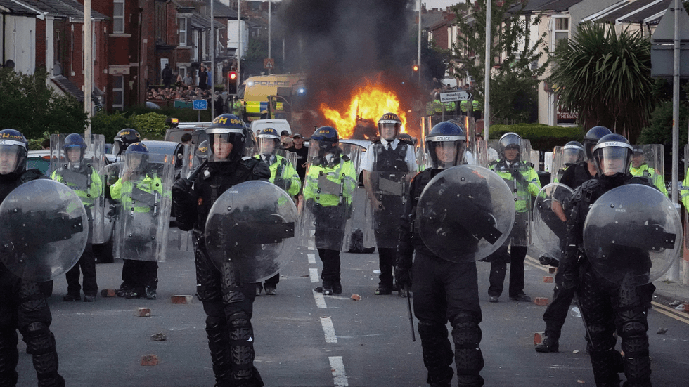 Unrest in Southport