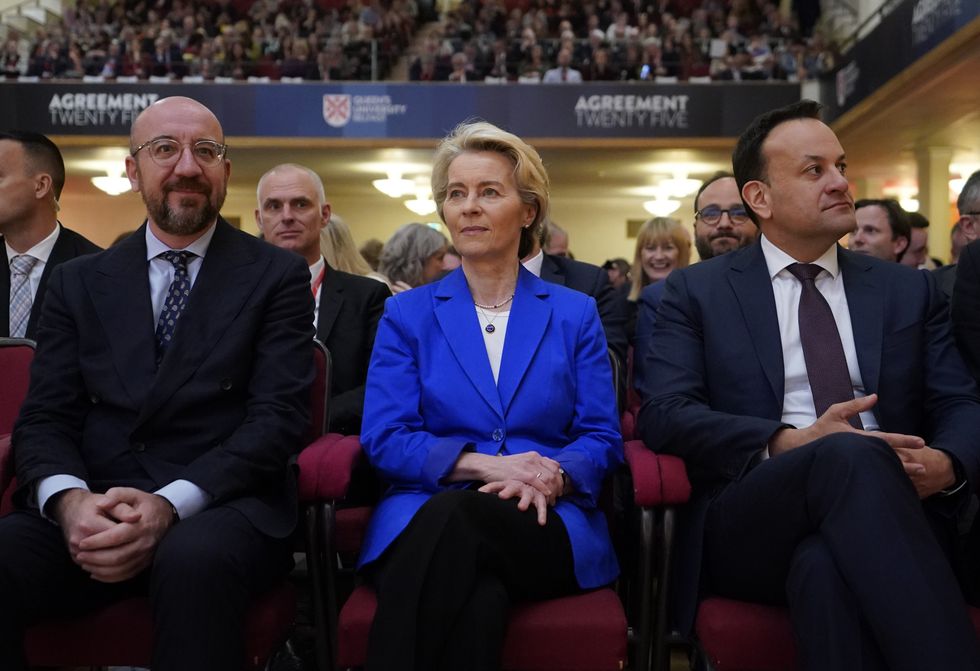 Ursula von der Leyen and Charles Michel