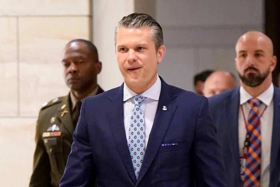 US Defense Secretary Pete Hegseth