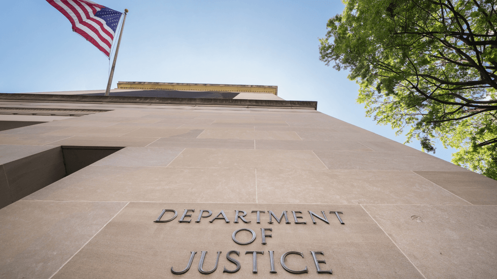 US DoJ building