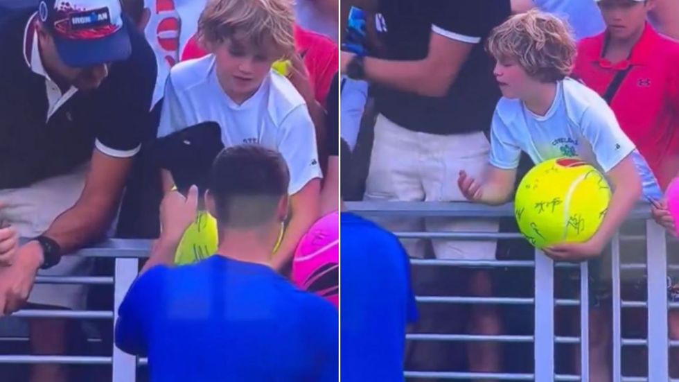 Us Open fan