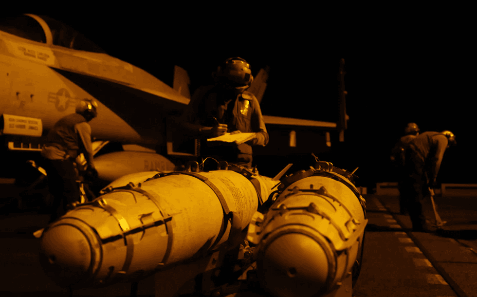 US troops gear up for an eighth night of strikes in a row against Iran
