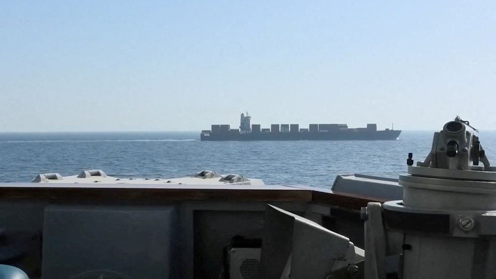 USS Spruance opens fire on Iranian tanker
