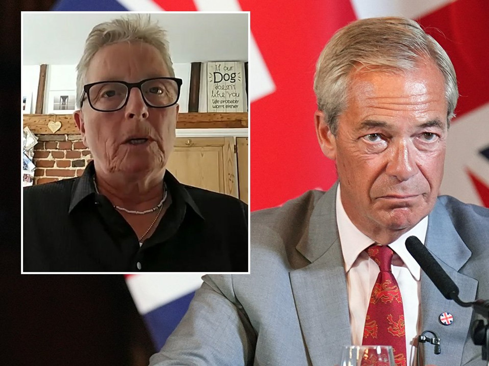 Vanessa Frake, Nigel Farage
