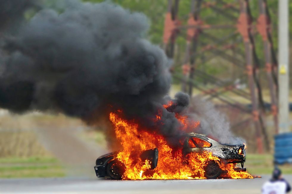 Vehicle fire