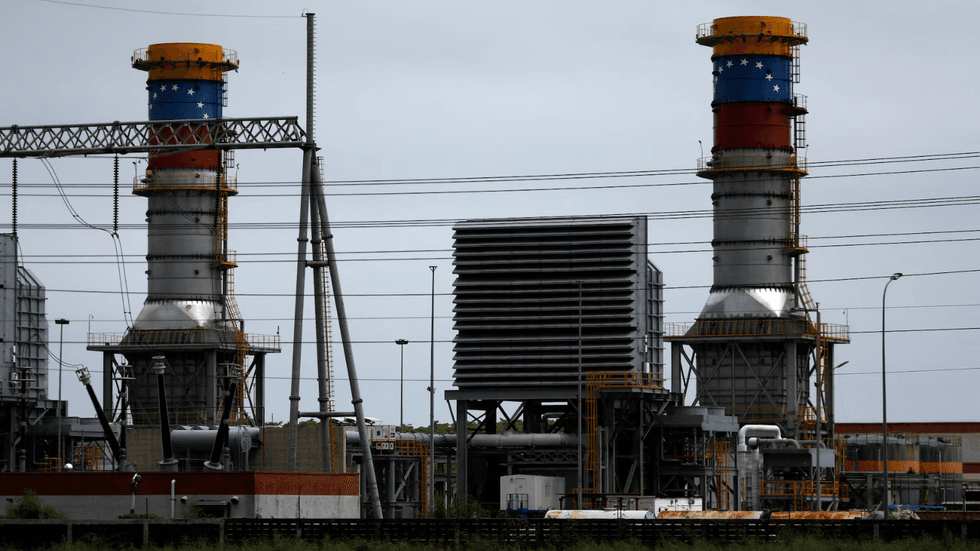 Venezuelan oil refinery