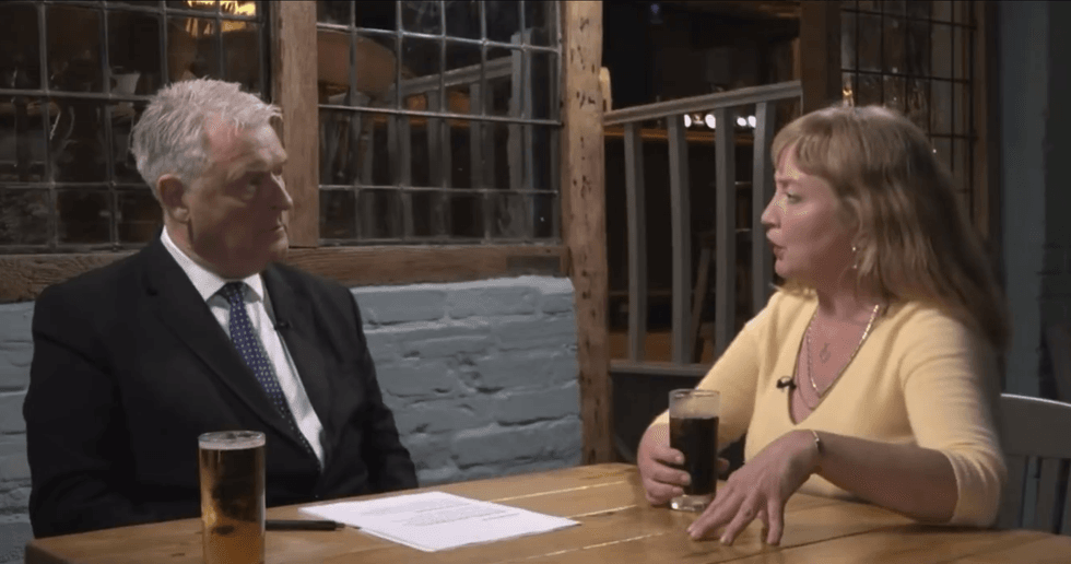 Venice Allan speaks to Lee Anderson on GB News
