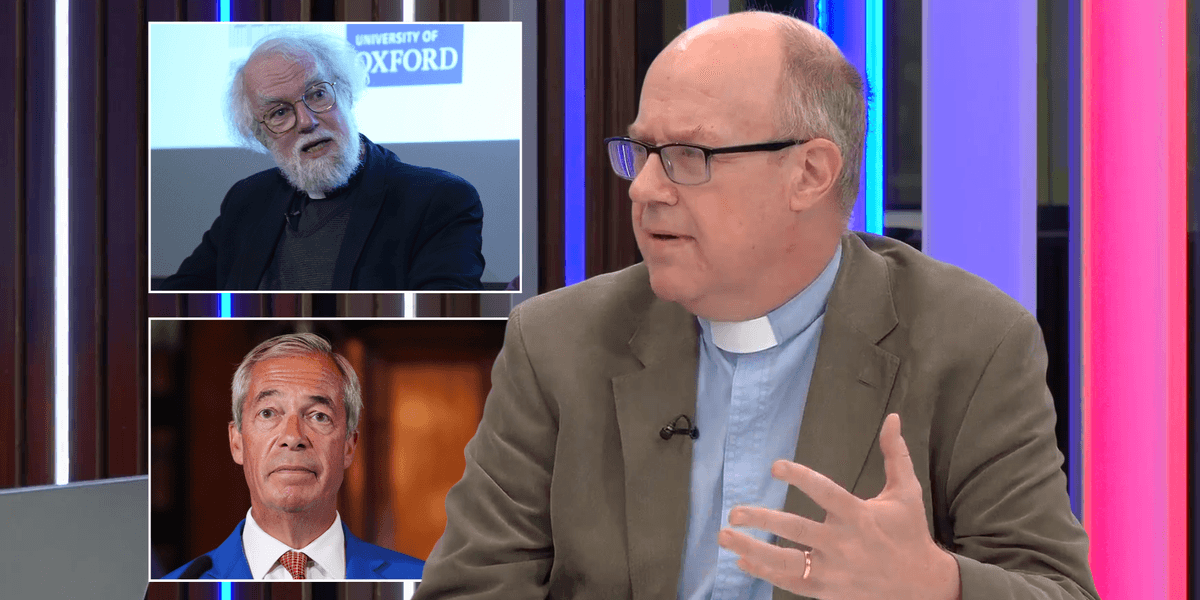 Vicar says ex-Archbishop of Canterbury ‘dismissing’ concerns over radical Islam after Nigel Farage accused of 'anti-Muslim' sentiment