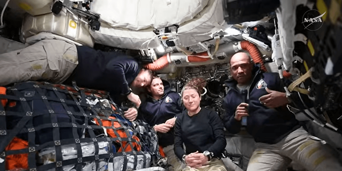 Artemis II crew delivers inspiring message in first address since historic Nasa Moon mission launch