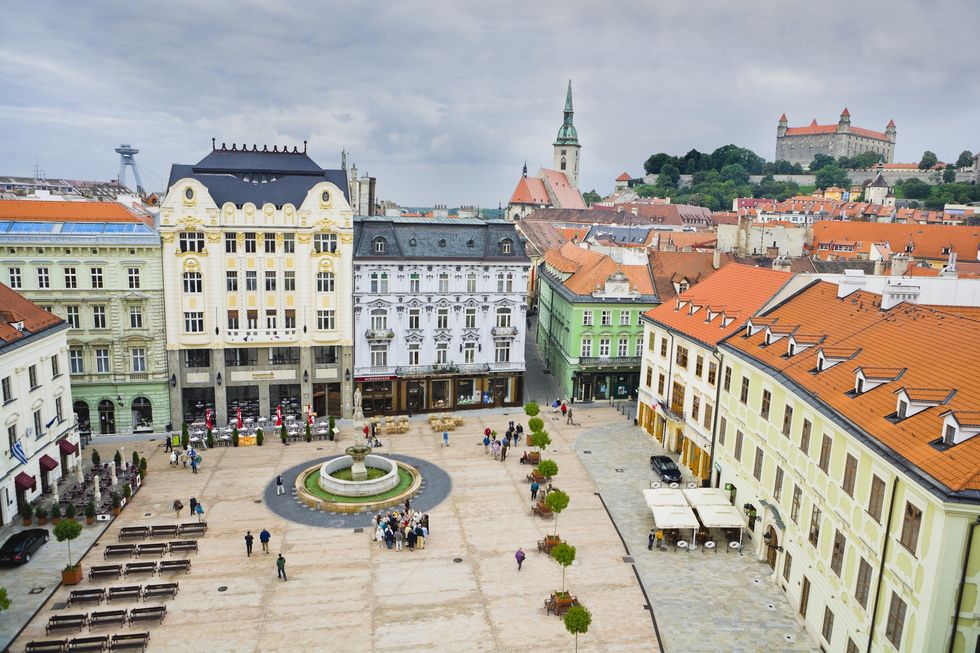 View of Bratislava, Slovakia