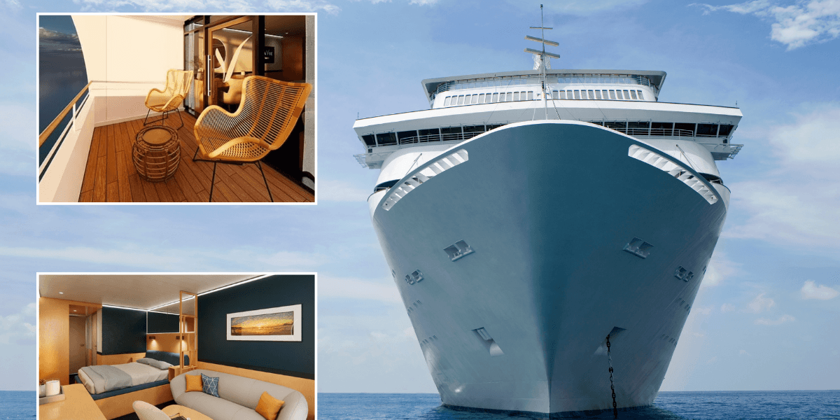 Inside the luxury cruise ship that Britons can live on - visiting 147 countries