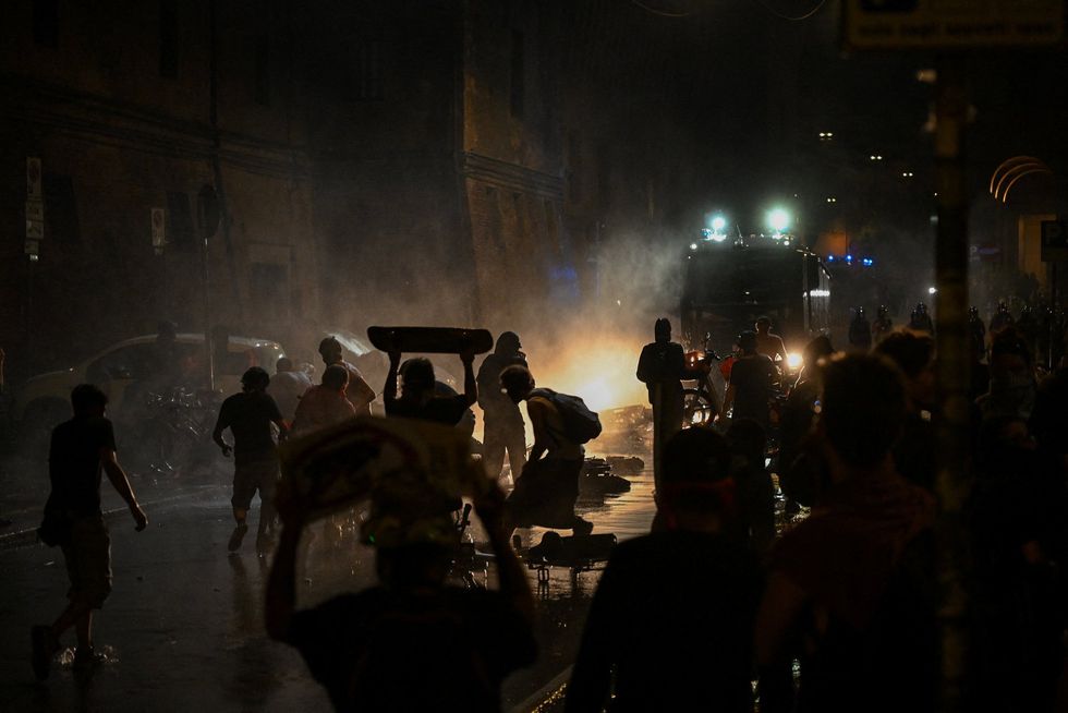 Violence in Bologna