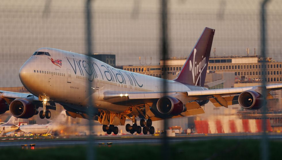 Virgin Atlantic plane