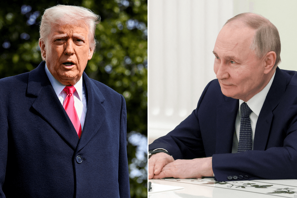 Vladimir Putin and Donald Trump