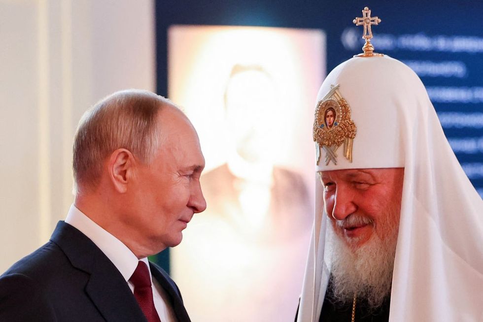 Vladimir Putin and Patriarch Kirill