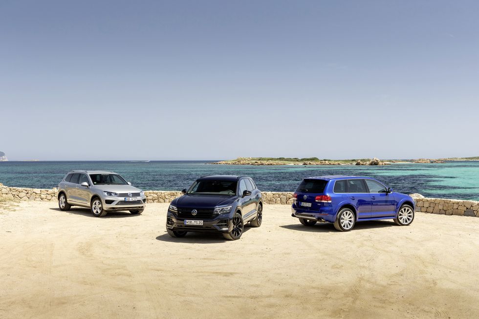 Volkswagen announced that it would be ending production of the combustion engine Touareg \u200b
