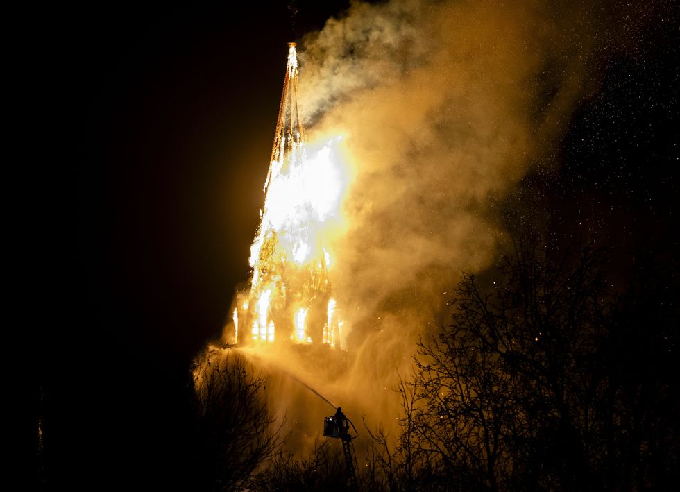 Vondelkirk fire