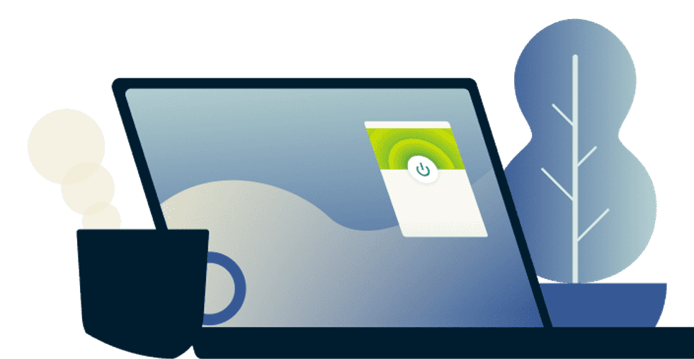 VPP activated on laptop