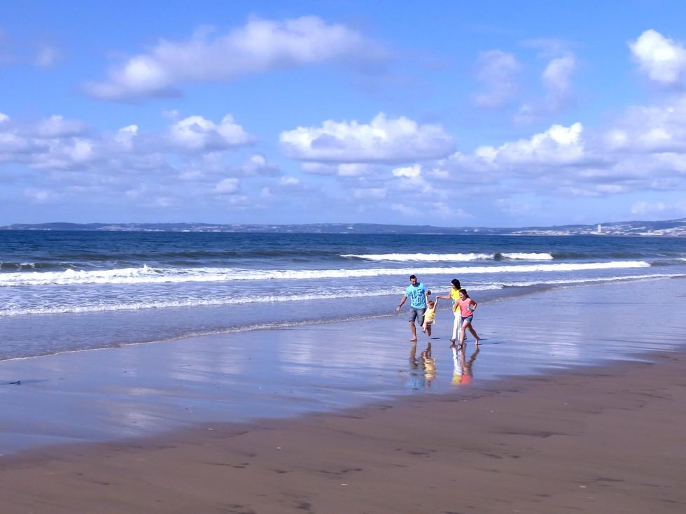Wales beach