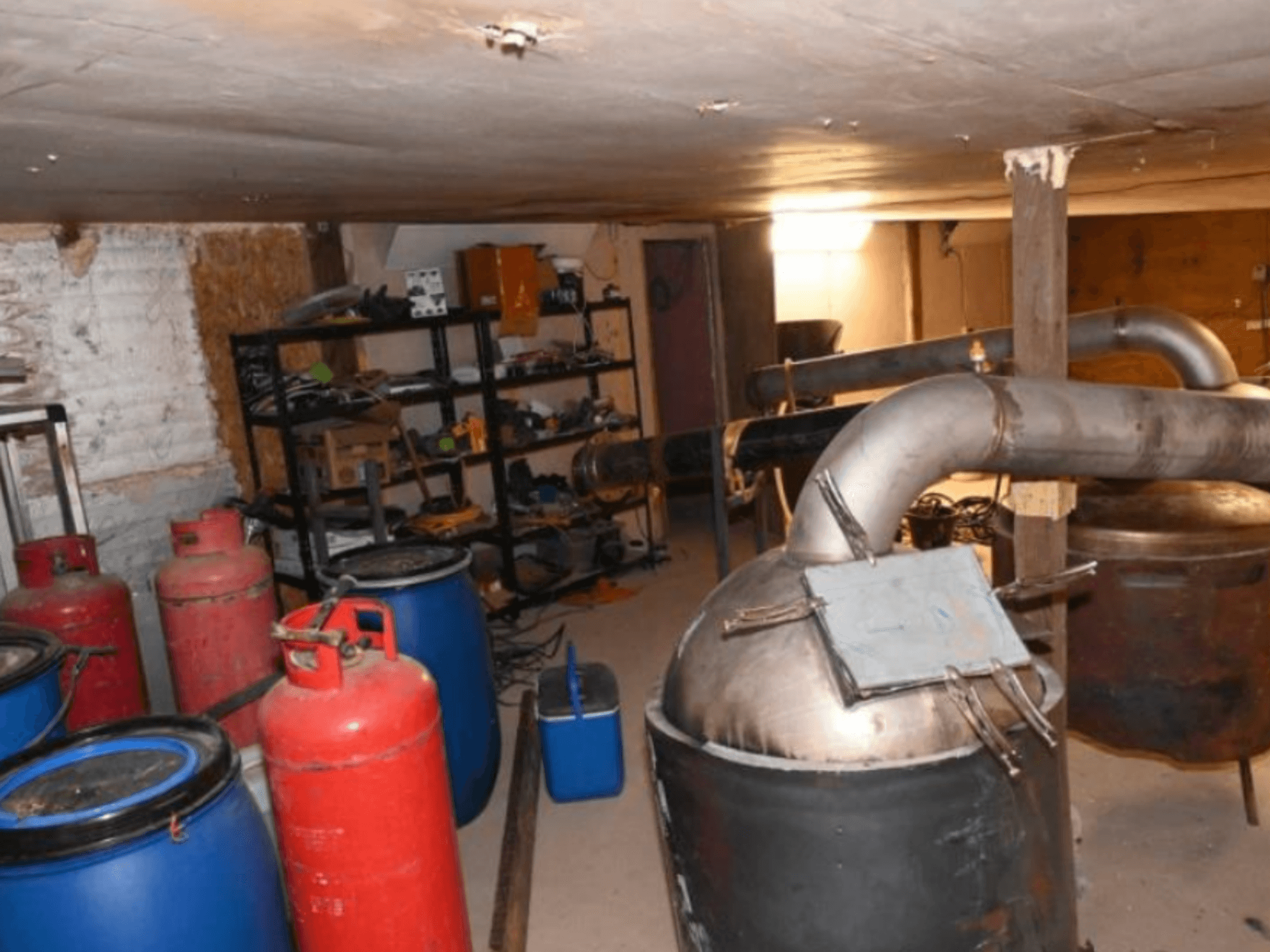 Warwickshire meth lab