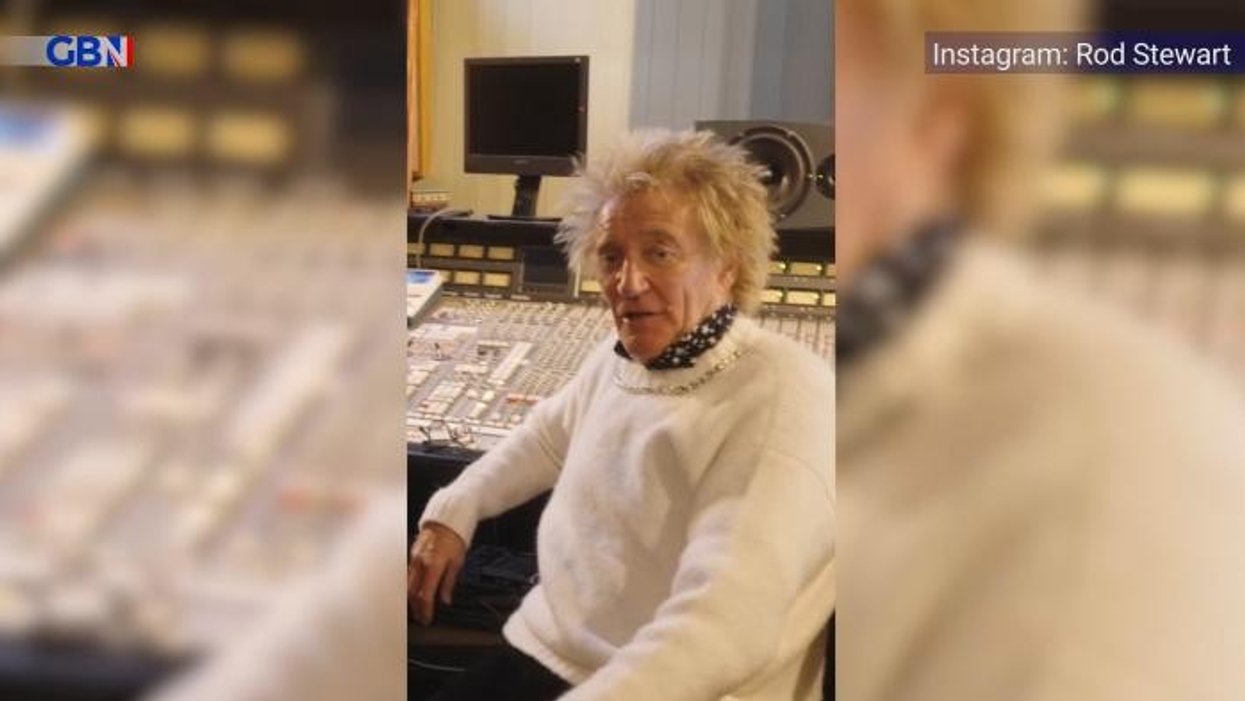 Rod Stewart taunts Biden as 'too old' as he makes damning prediction for US President ahead of Trump face-off