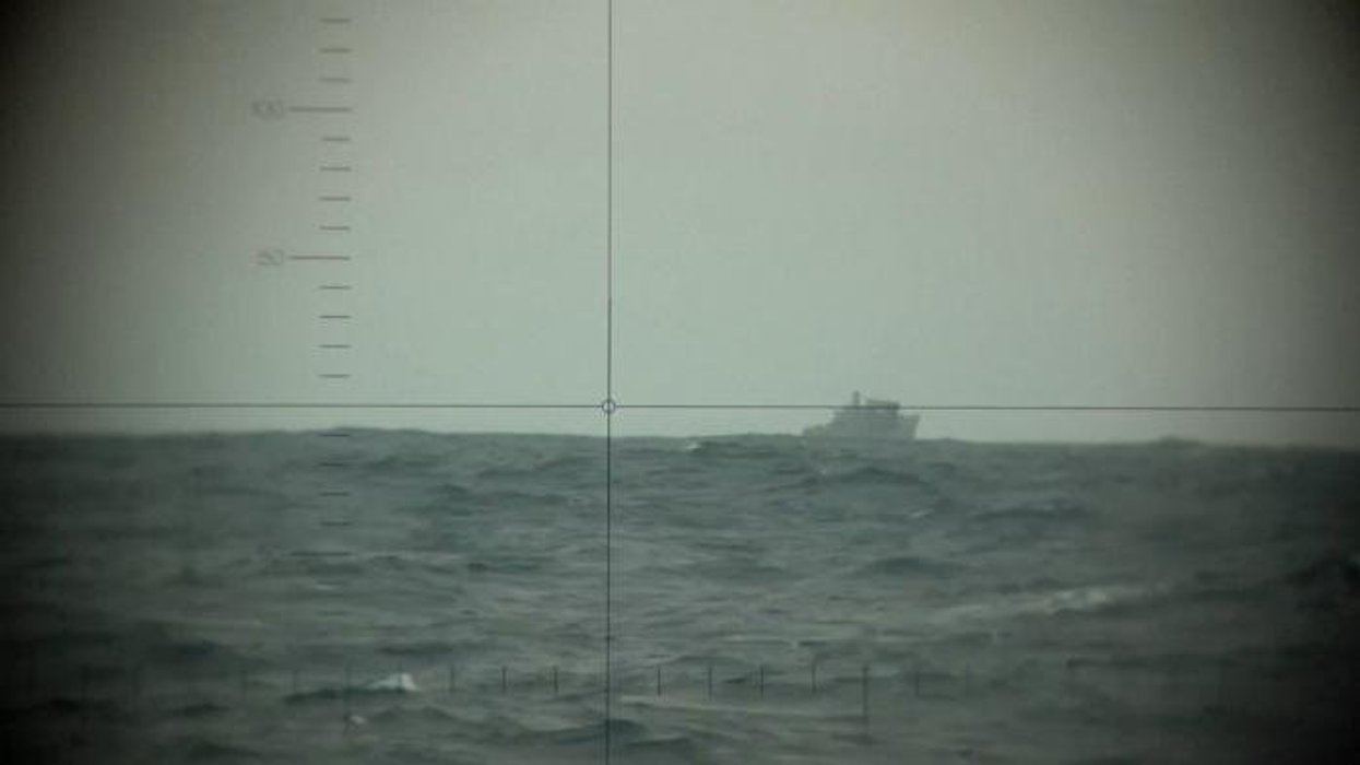 WATCH: Incredible moment Nato torpedo strike tears ship apart