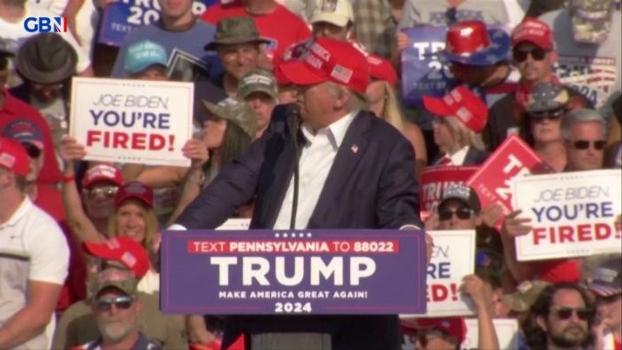 Sky News blames TRUMP for fatal attack as broadcaster slammed for 'defending political violence'