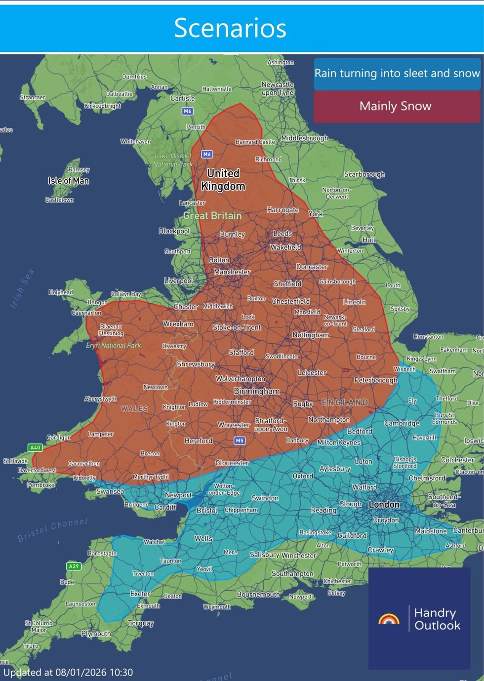 Weather map