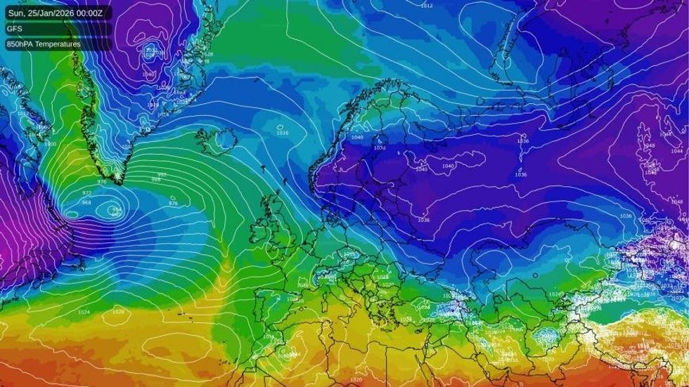 Weather map