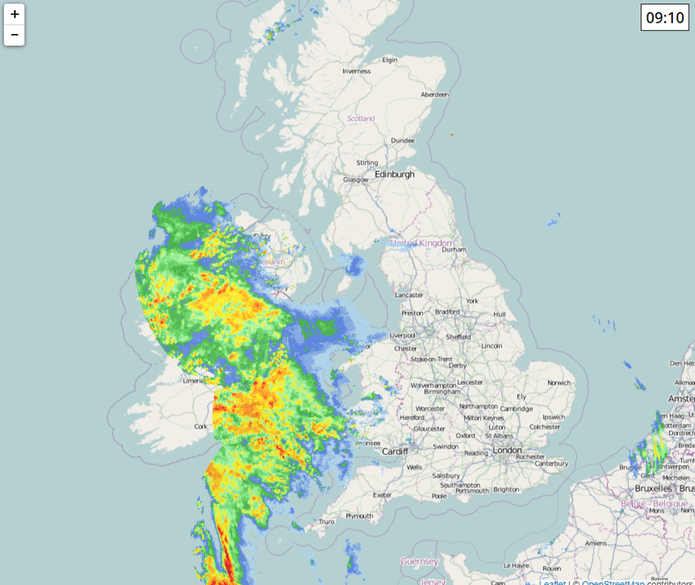 Weather map