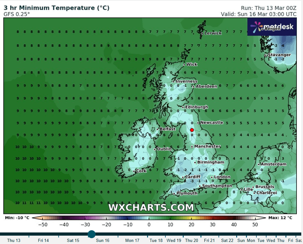 Weather map