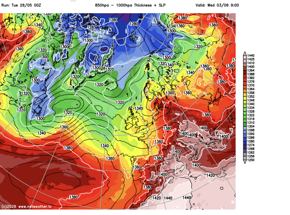 Weather map