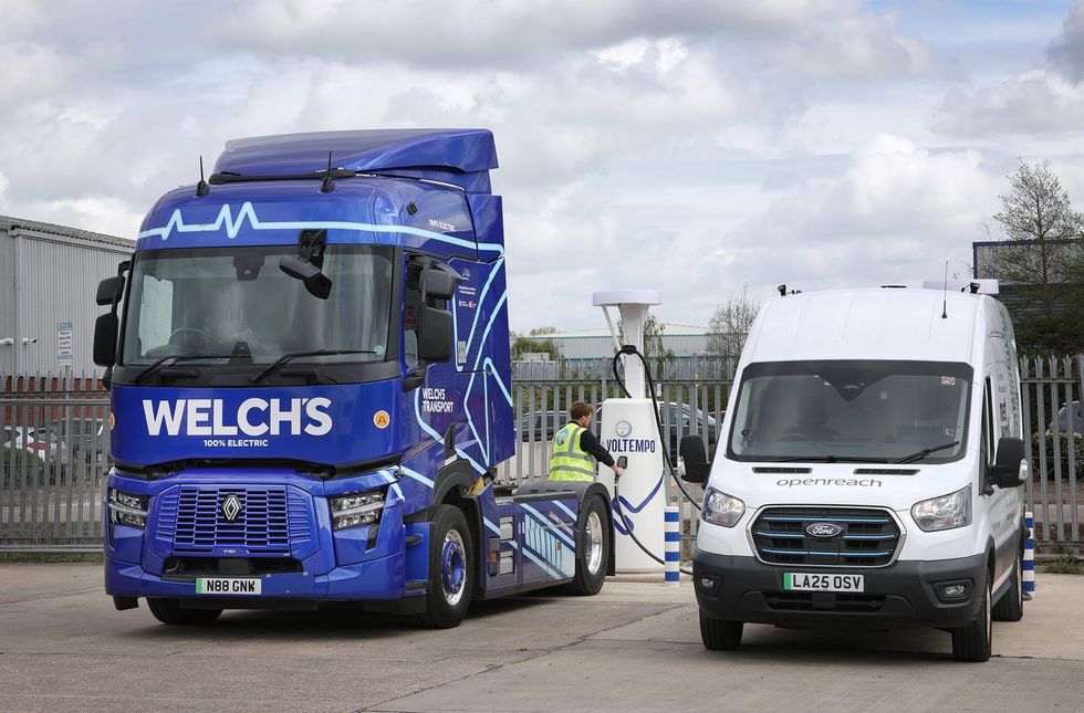 Welch electric trucks