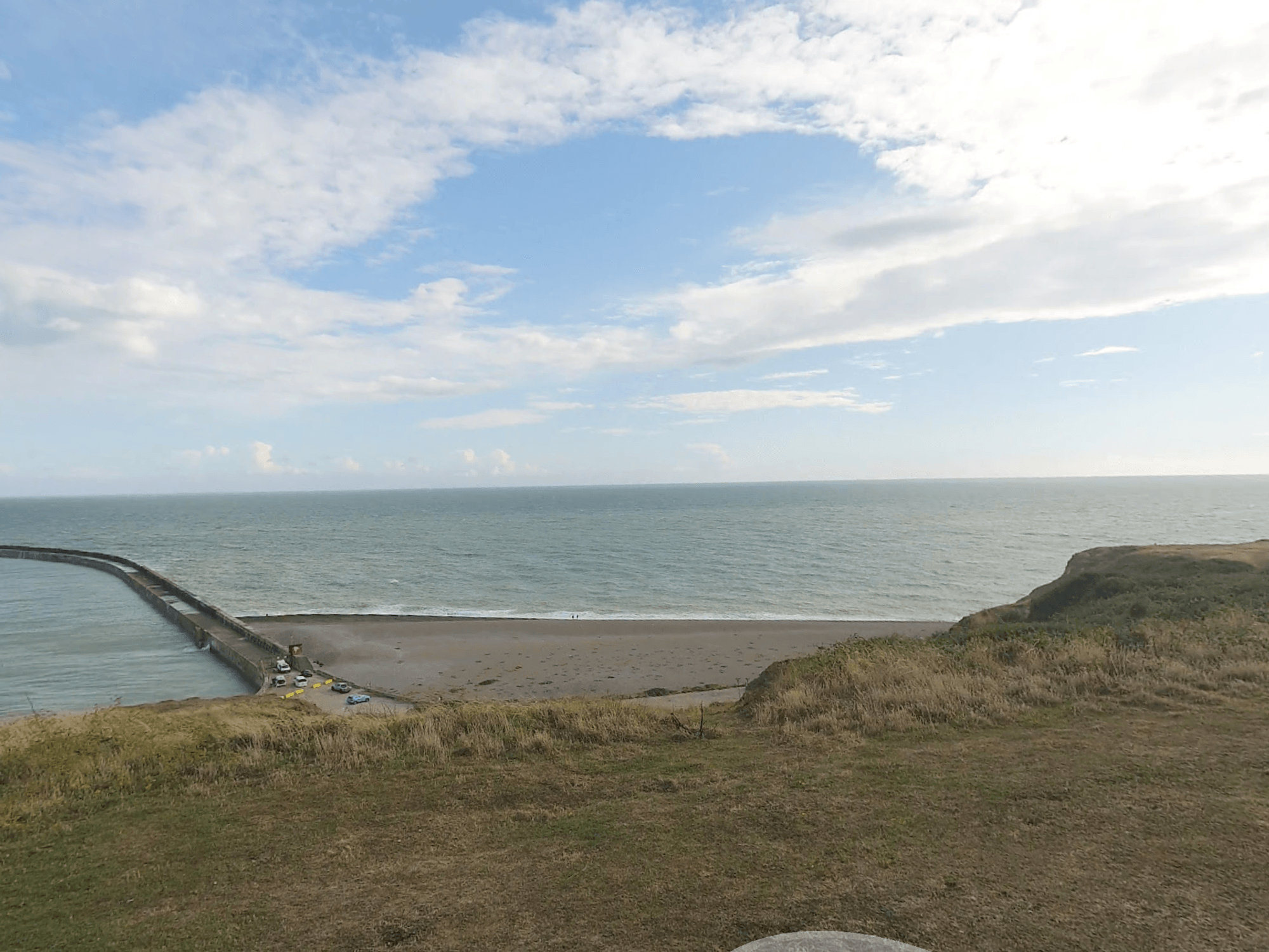 West Beach in Newhaven