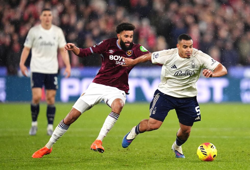 West Ham vs Nottingham Forrest