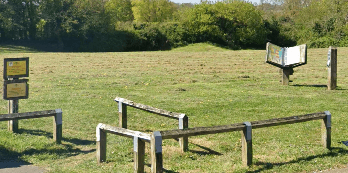 Travellers pitch up in local park after getting through locked gate