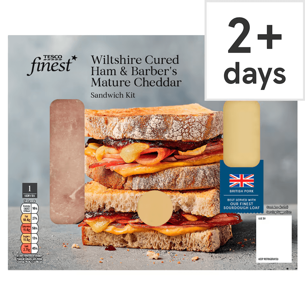 Wiltshire Cured Ham & Barber's Mature Cheddar