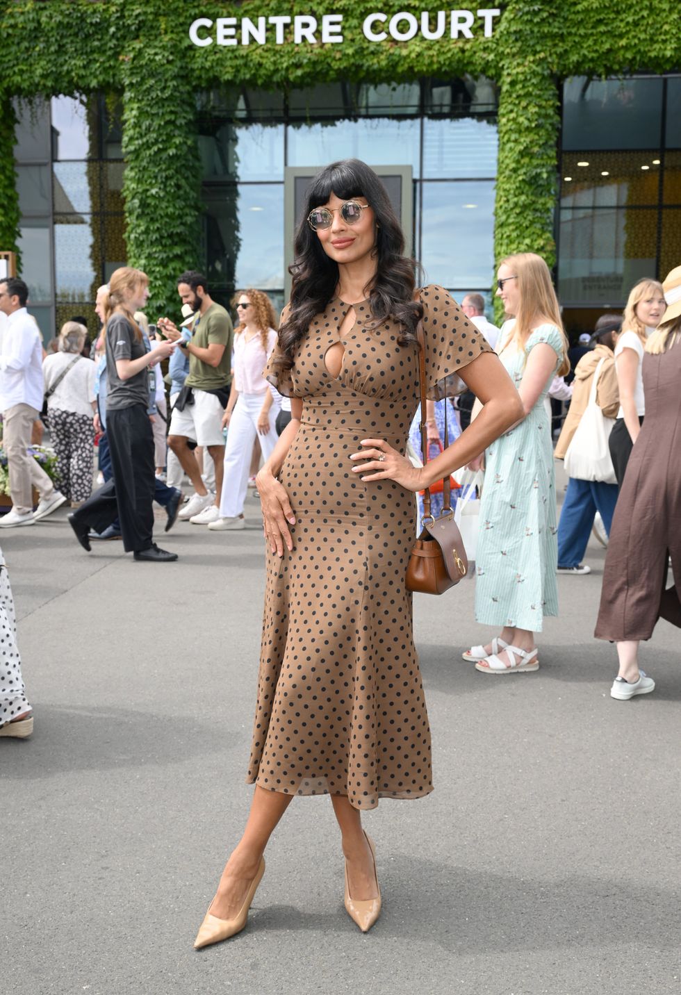 Wimbledon Day 2: Jameela Jamil