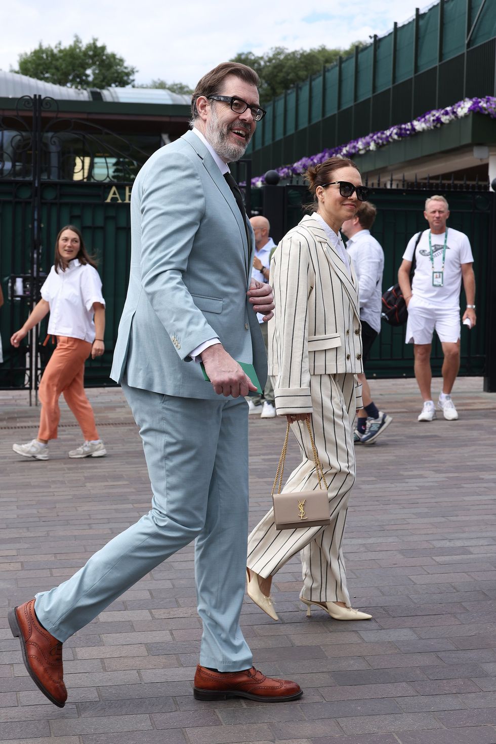 Wimbledon Day 2: Richard Osman