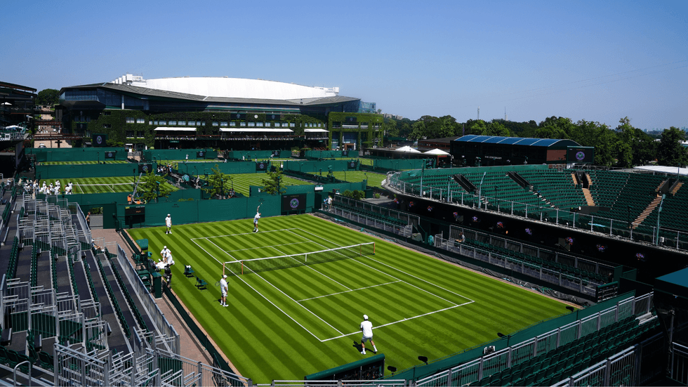 Wimbledon had been hit with a power outage during qualifying