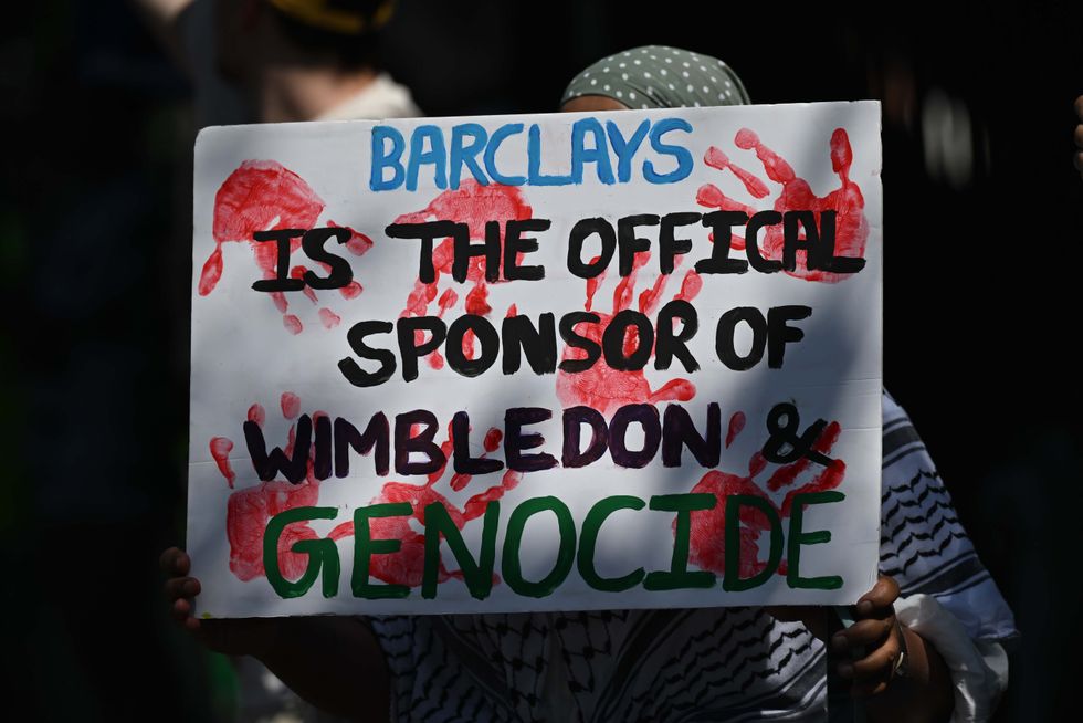 Wimbledon protests