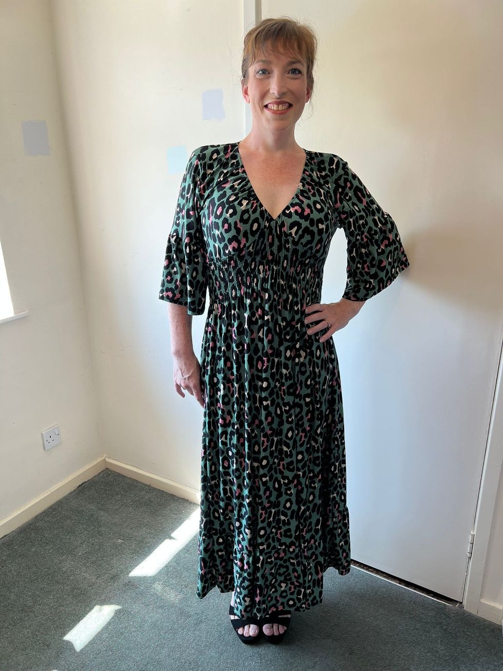 Woman after weight loss