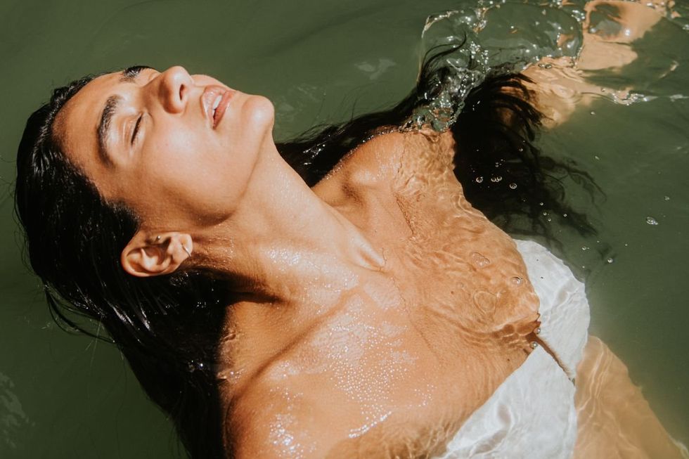 WOMAN IN WATER