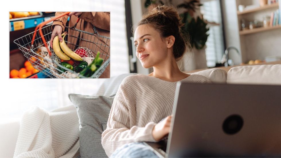 Woman on laptop